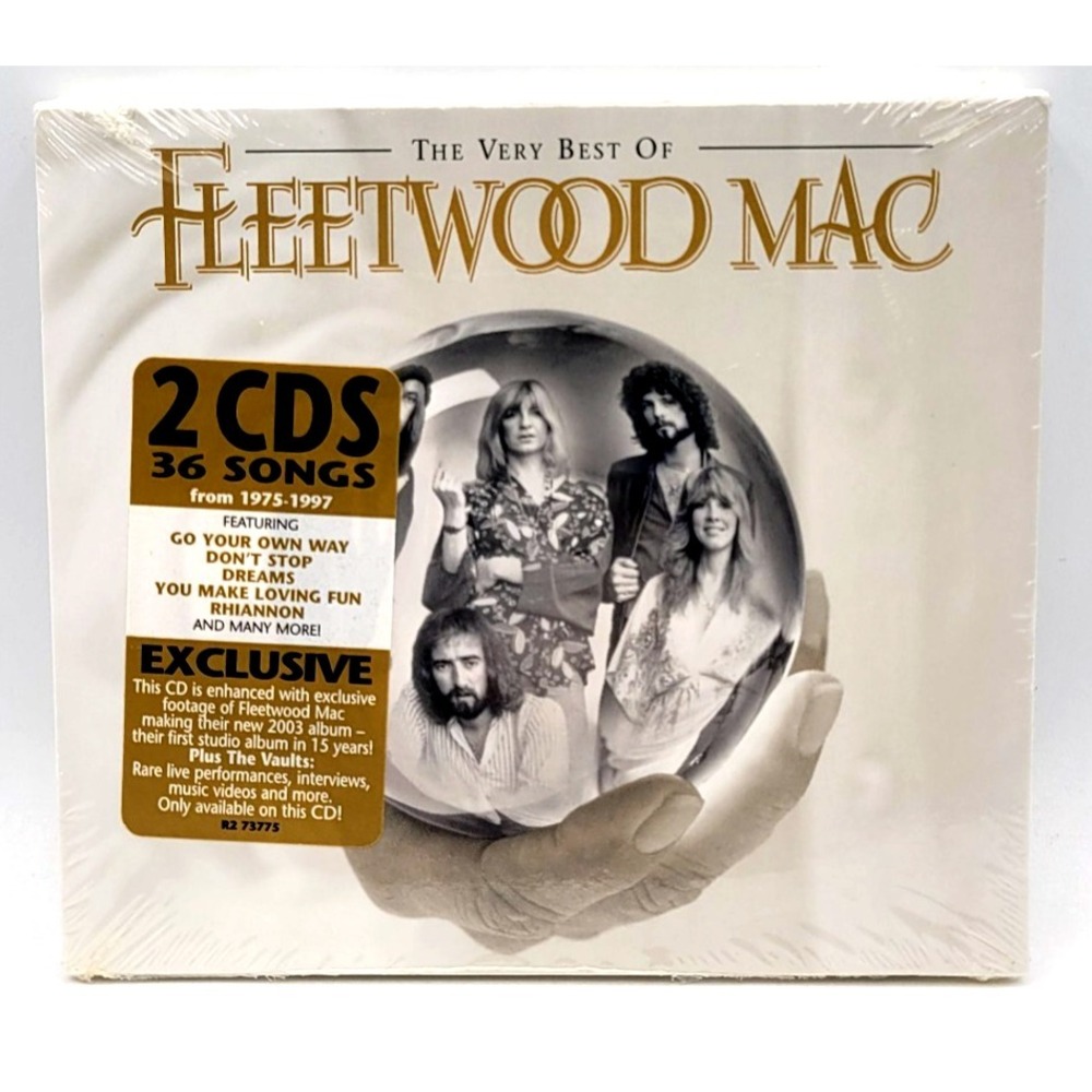Fleetwood Mac Very Best of Fleetwood Mac 2 CD Set Enhanced FACTORY SEALED NEW